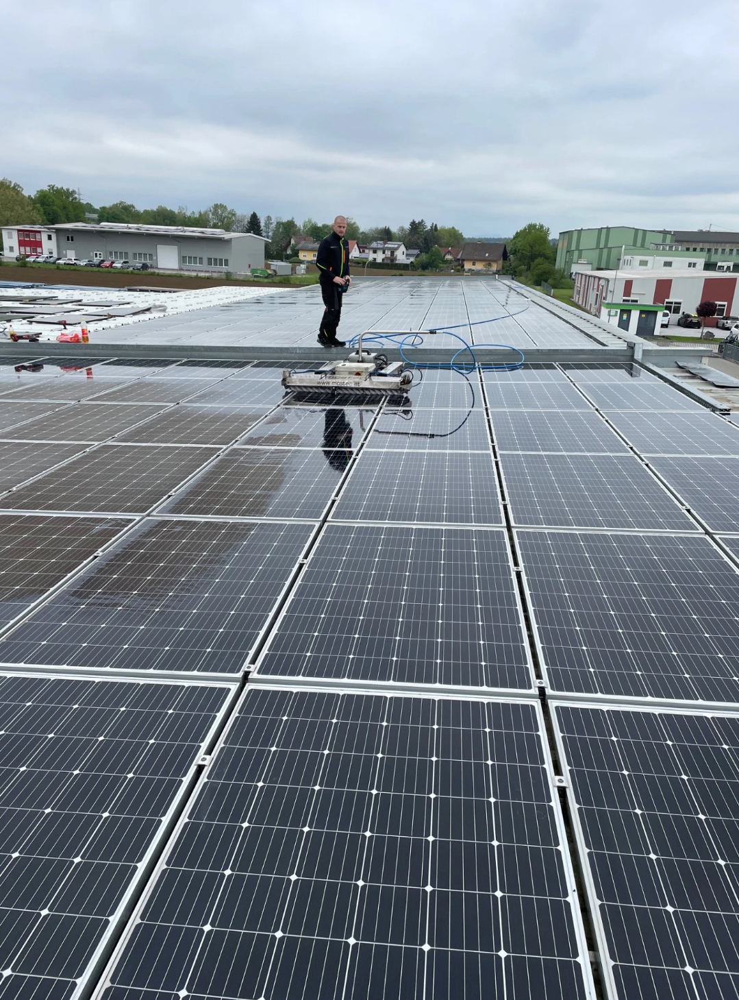 Photovoltaik Reinigung Graz